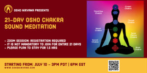 Chakra Sound Meditation - online session @ Zoom