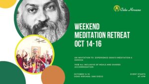 Oct 14-16, Weekend Meditation Retreat